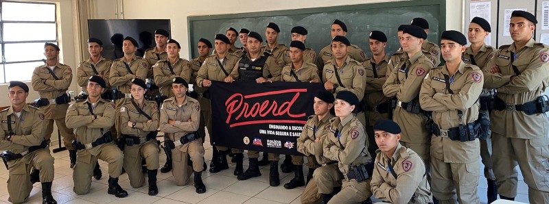 Ex-alunos do Proerd são maioria entre novos policiais da PM de Patos de Minas