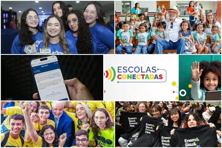 40 programas e ações que aprimoram a educação brasileira desde 2023.