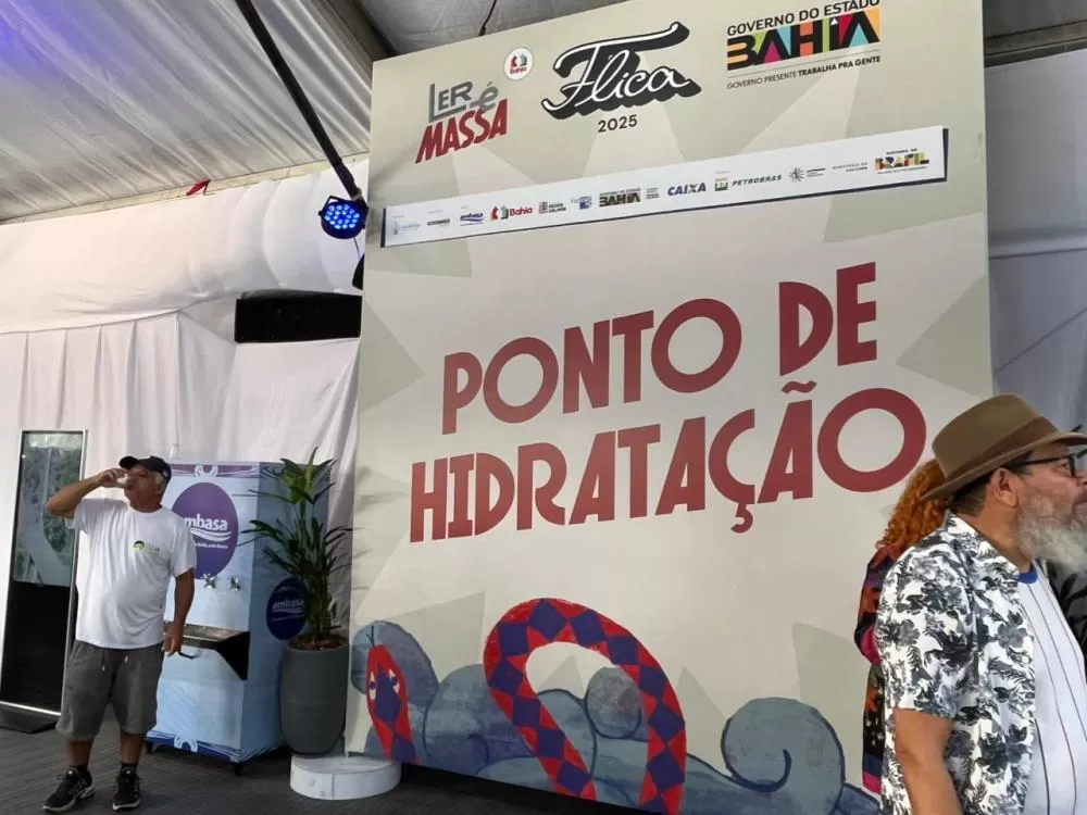 Embasa leva conhecimento e sustentabilidade à 13ª edição da Festa Literária Internacional de Cachoeira (Flica). 