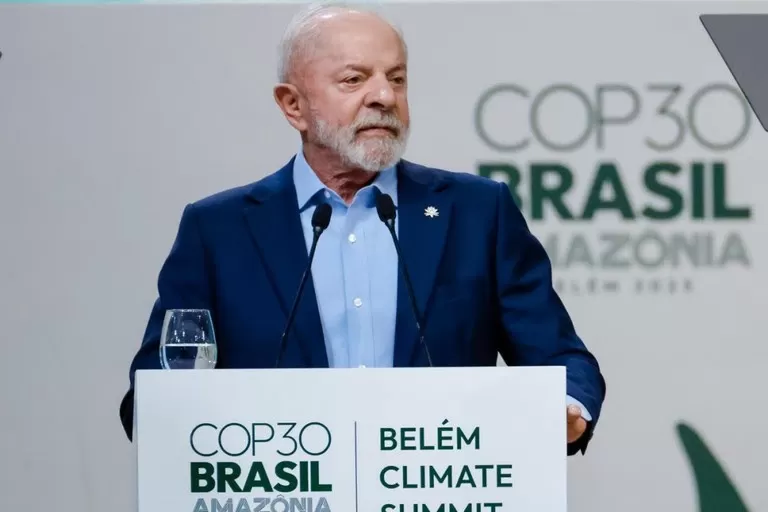 Lula na Cúpula do Clima: “É hora de encarar a realidade e decidir se teremos coragem e determinação para transformá-la”.