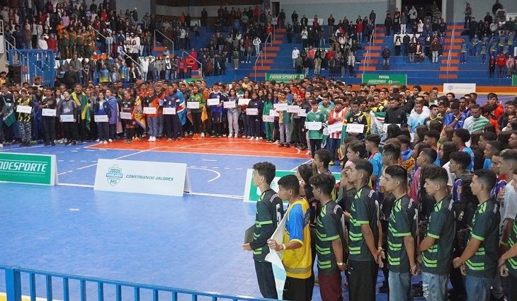 Com participação recorde, tem início os Jogos Escolares da Juventude de MS 2022