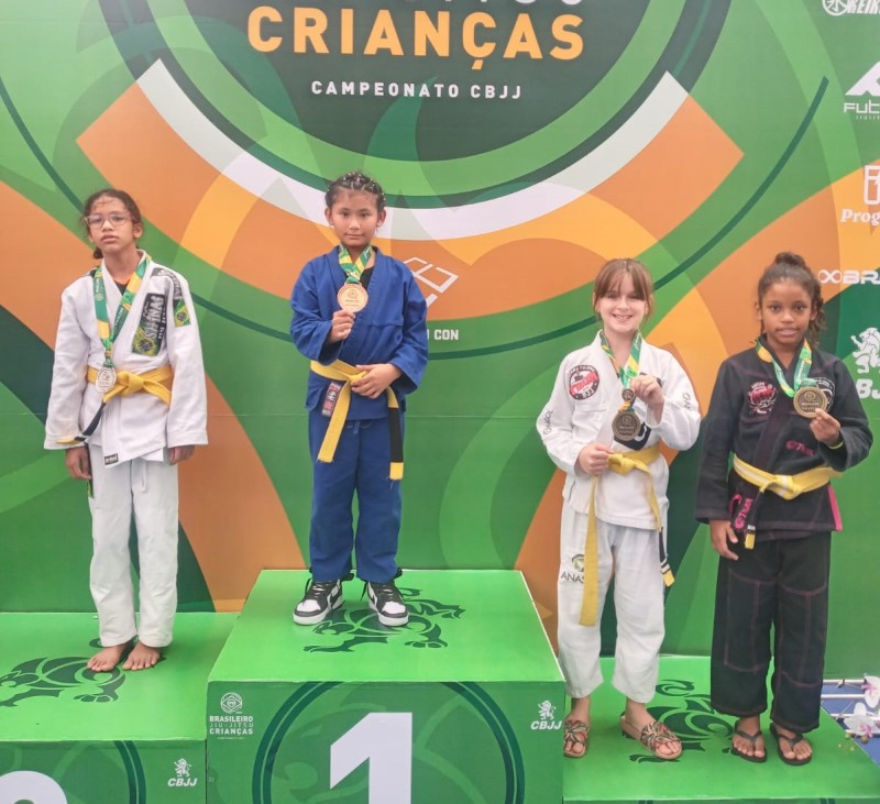 Estudante da rede estadual conquista medalha de ouro em competição nacional de jiu-jitsu