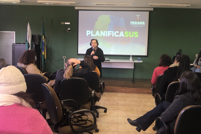 Encontro de tutores do PlanificaSUS Paraná debate acesso da população à saúde