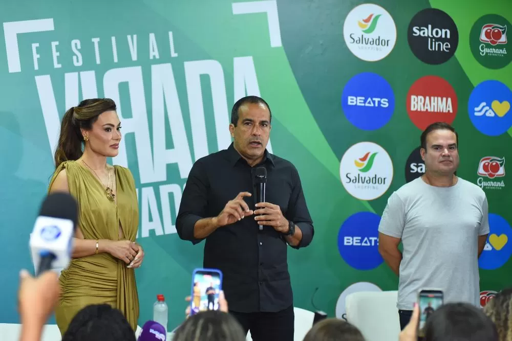 Bruno Reis destaca impacto econômico e social do Festival Virada Salvador.
