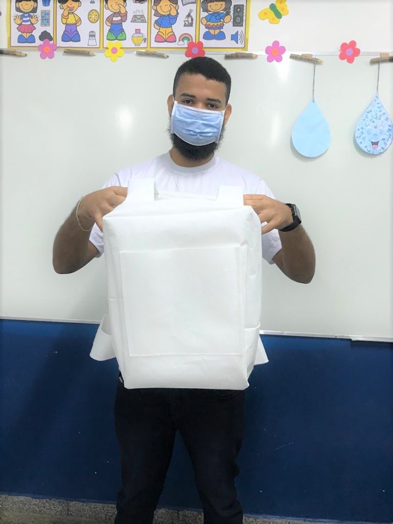 Projeto apoiado pelo Governo do Estado cria protótipo de mochila escolar ergonômica e sustentável