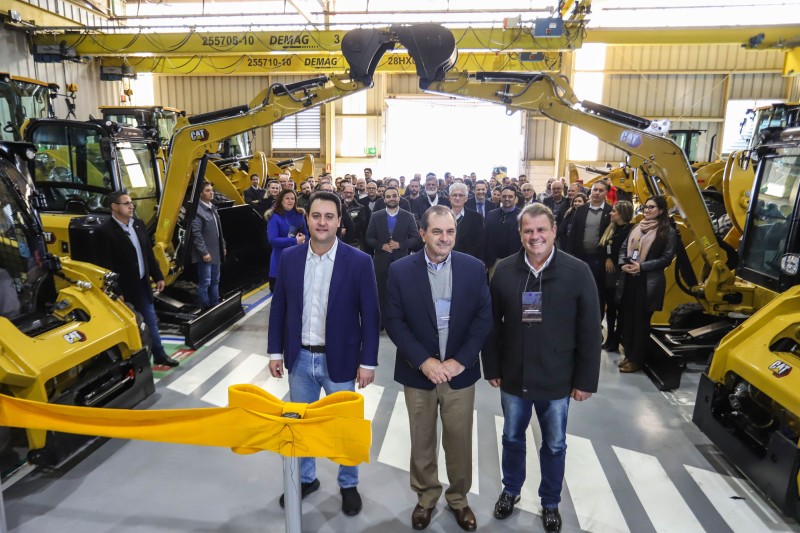 Dentro do ciclo de investimentos no Paraná, Caterpillar amplia unidade e contrata 400 pessoas