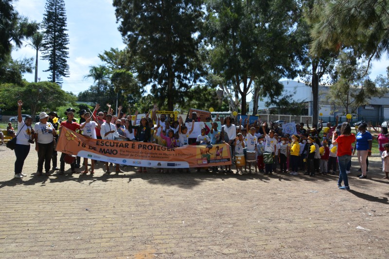 Escutar é proteger: unidades da assistência social realizam atividade pelo fim da violência contra crianças e adolescentes