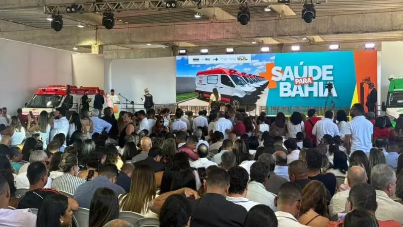 Governo Federal faz a entrega do maior pacote de saúde na Bahia: são mais de 1.000 combos de equipamentos para ampliar cirurgias no SUS.