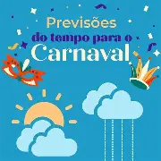 Previsão do tempo é de chuvas esparsas e momentos de sol no Carnaval.
