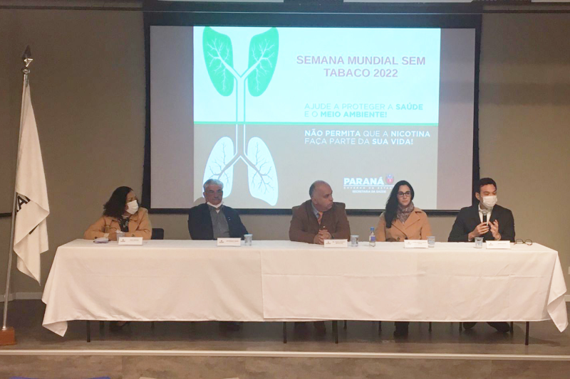 Paraná representa a Região Sul em grupo de trabalho que discute ações contra o tabagismo
