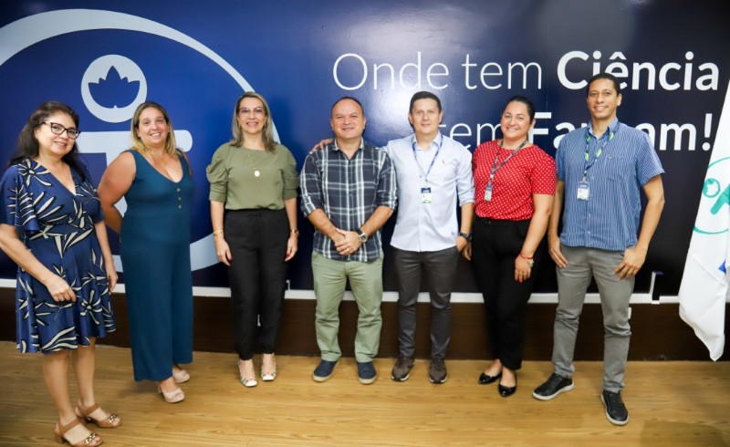 Fapeam recebe equipe da Sedecti para tratar de edição conjunta do Fórum Consecti Confap