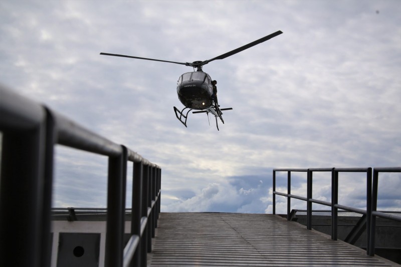 Helicóptero do Estado auxilia em mais um transporte de paciente grave para Rio Branco