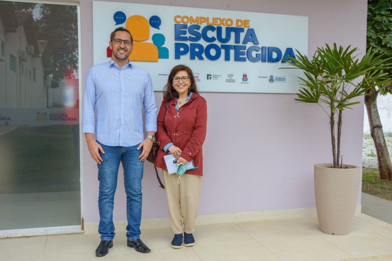 Em Conquista, consultora do Unicef coleta informações sobre Escuta Protegida para disseminação do projeto