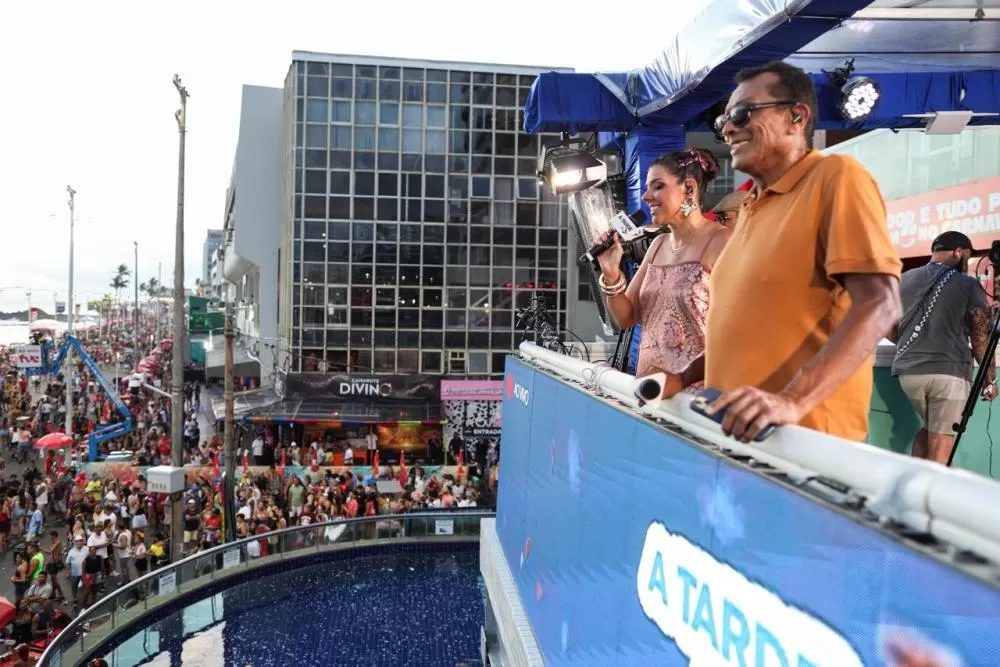 Com Claro TV e YouTube, A TARDE Folia se consolida como uma das principais transmissões ao vivo de Carnaval.