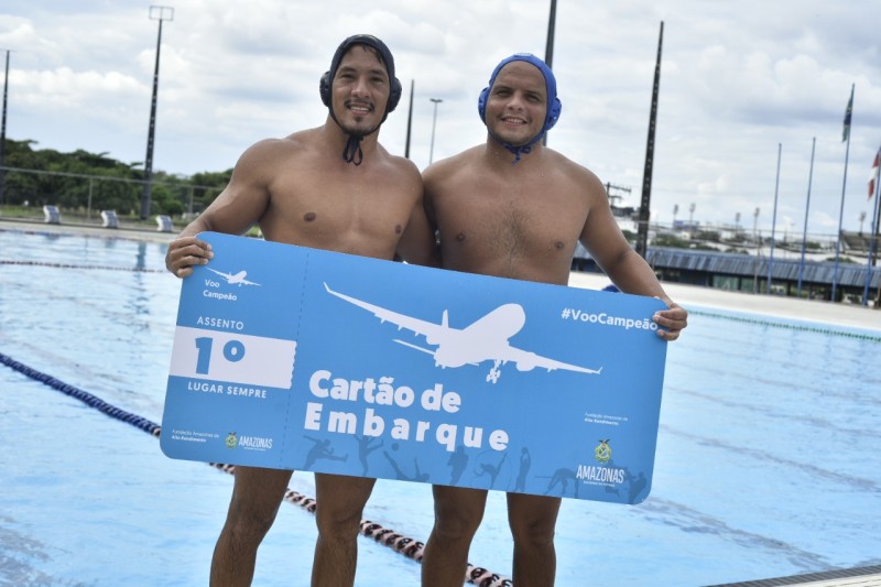 Atletas do Polo Aquático recebem passagens do Governo do Amazonas para competição Norte/Nordeste