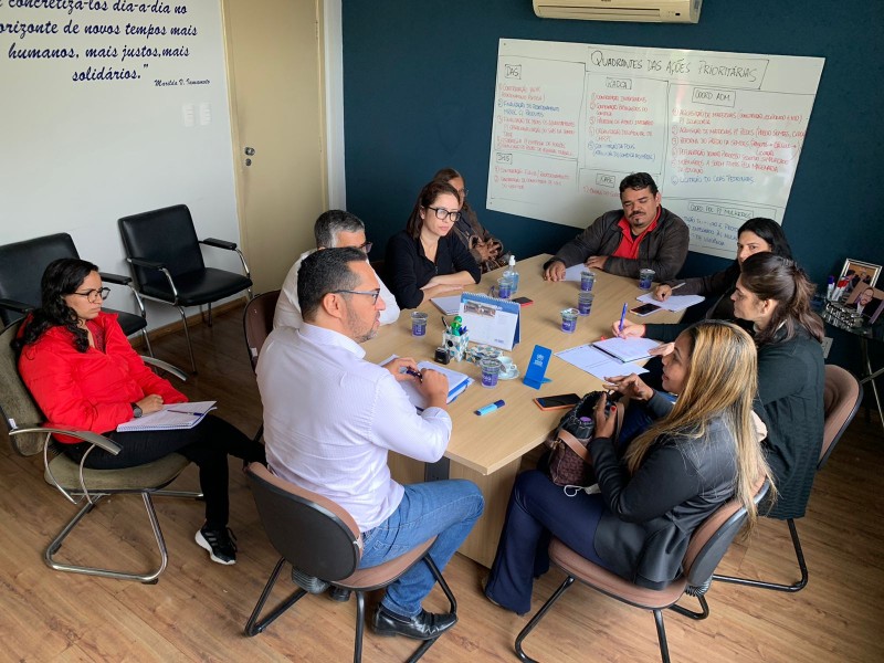 Secretário de Desenvolvimento Social recebe diretoria da Casa do Andarilho