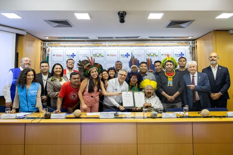 Governo do Brasil lança Programa Nacional de Saneamento Indígena, com investimento de R$ 187 milhões.