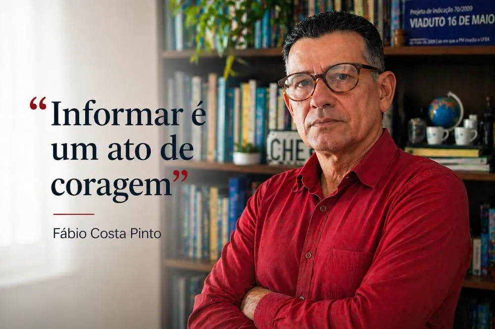 Sob suspeita e sem respostas: jornalista relata perseguição sistêmica e leva caso ao Ministério Público na Bahia.