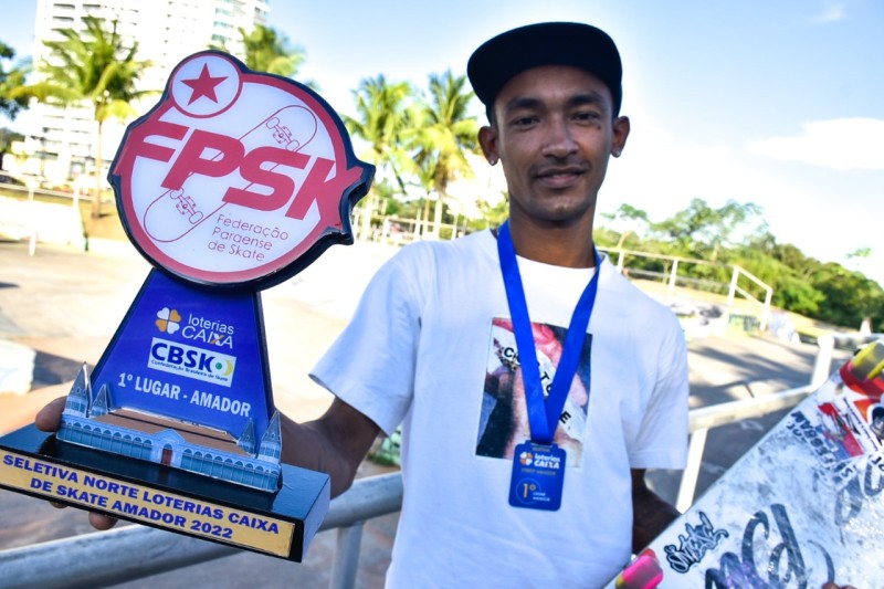 Atleta amazonense vence Seletiva Regional de Skate Street disputada em Belém