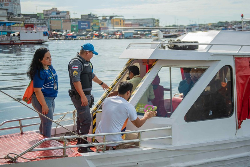 Governo do Amazonas inicia a fiscalização de transportes turísticos em Manaus