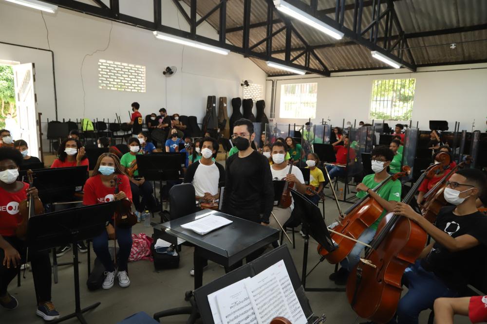 Lauro de Freitas ganha núcleo do NEOJIBA. Inclusão Social através da música. 