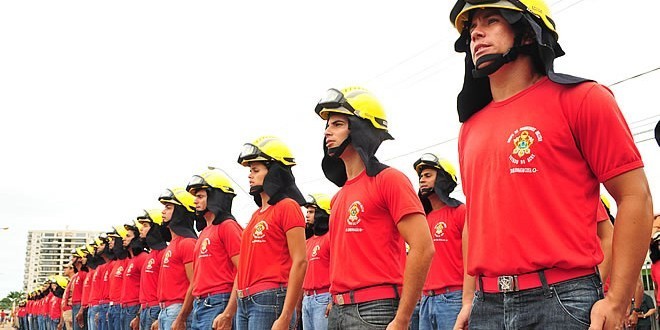 Candidatos do concurso de bombeiros são convocados para exame médico e toxicológico e investigação criminal e social