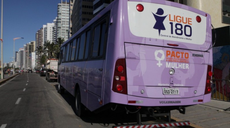 Ônibus Lilás leva assistência social e jurídica para mulheres de mais 10 municípios em Junho