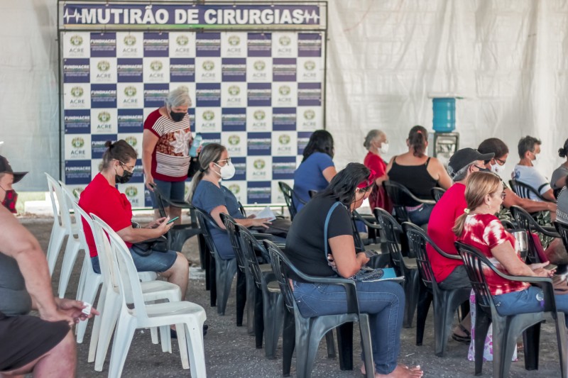 Fundhacre recebe primeiros pacientes do mutirão de cirurgias para realização de exames