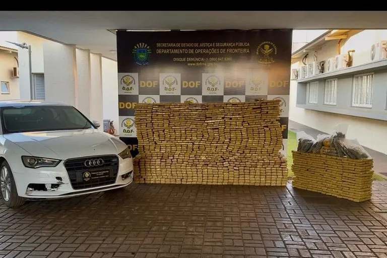 82,5 toneladas de drogas foram apreendidas em todo Brasil. Foto: Divulgação/ Departamento de Operações de Fronteira (DOF)