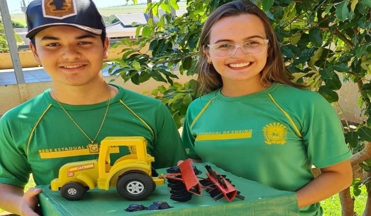 Biomimética é trabalhada com estudantes da EE Professor Cleto de Moraes Costa, em Tacuru