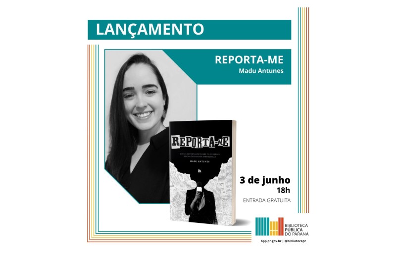 Biblioteca Pública recebe lançamento de livro sobre saúde mental dos jornalistas