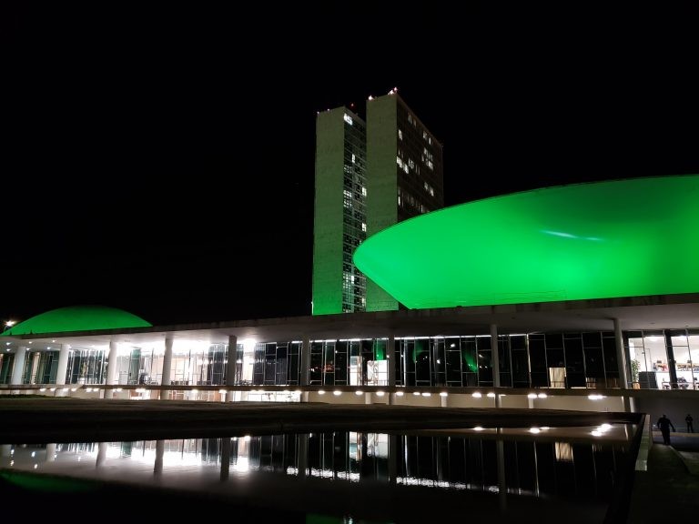 Congresso será iluminado de verde para celebrar o Dia Mundial do Meio Ambiente