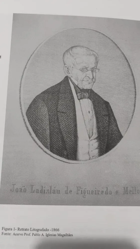 João Ladislau de Fiqueredo e Mello. Imagem do arquivo público. 