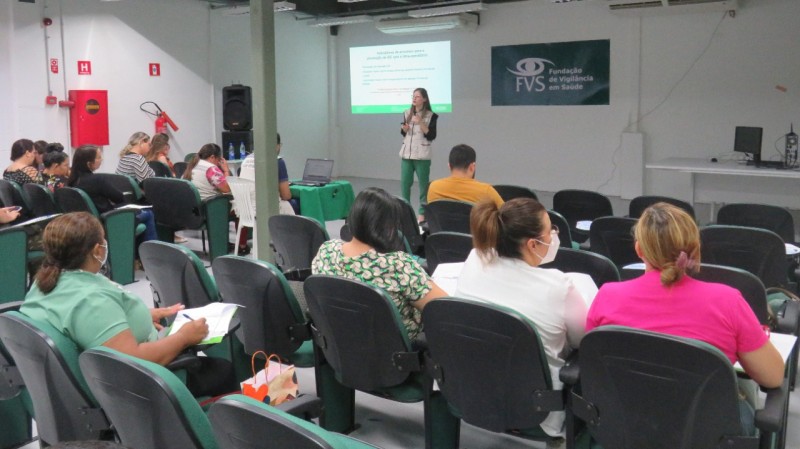 FVS-RCP realiza oficina para fortalecer prevenção e monitoramento de infecções em procedimentos cirúrgicos