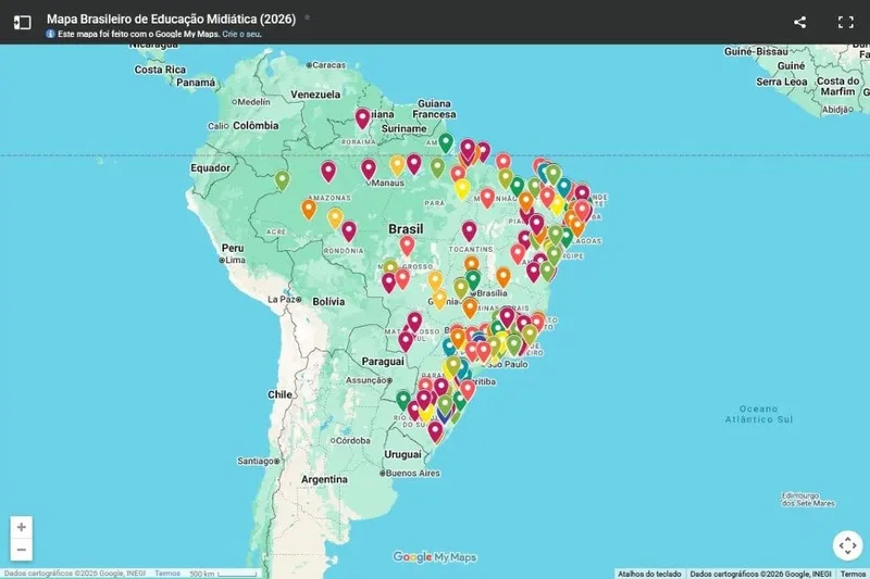 Mais do que reunir iniciativas, o Mapa oferece um retrato da educação midiática desenvolvida no Brasil. Foto: Divulgação / Secom-PR