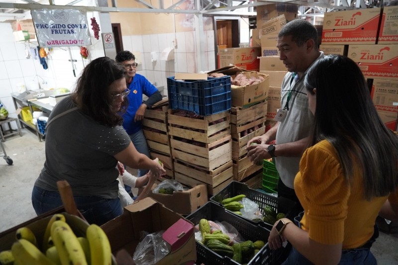 Assistência Social garante alimentos para famílias em parceria com startup nacional