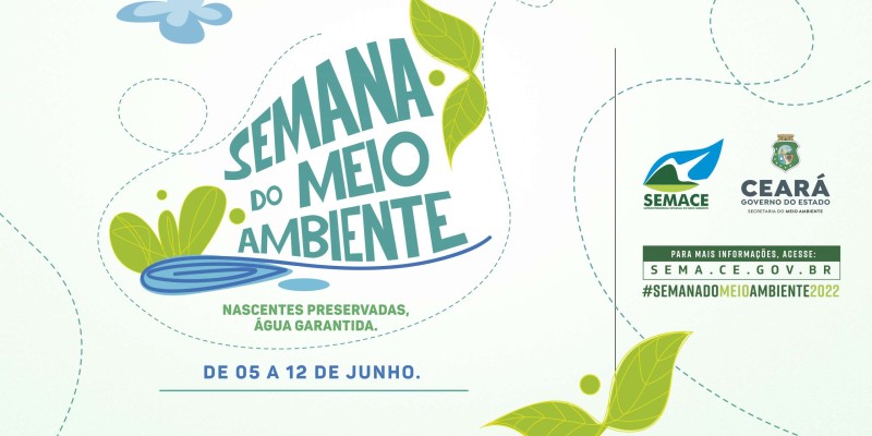 “Nascentes preservadas, Água garantida”: Junho Ambiental começa neste domingo
