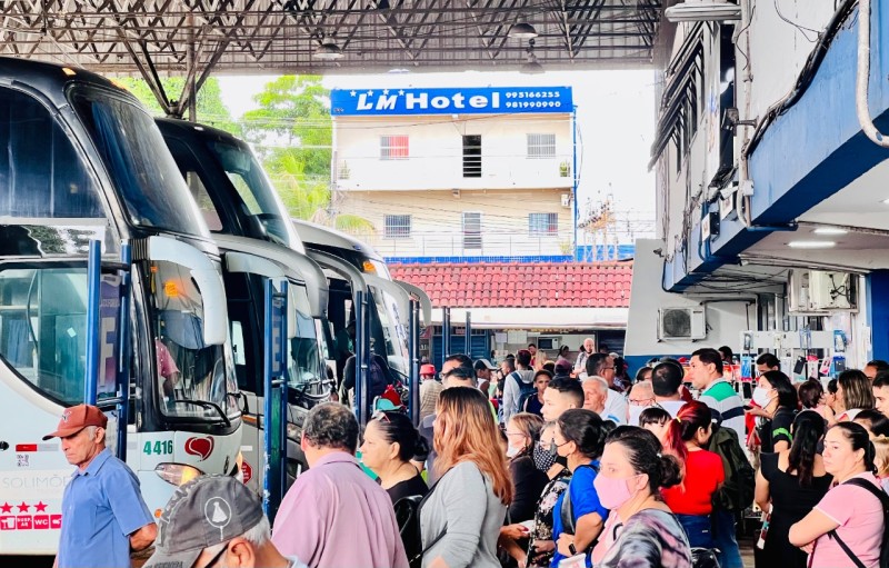 Número de passageiros no transporte rodoviário intermunicipal cresce mais de 278%