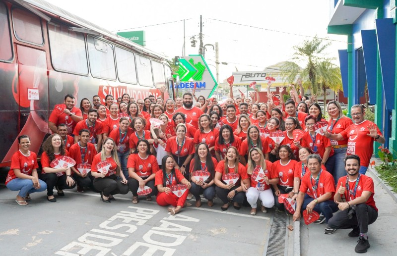 Junho Vermelho: Colaboradores da Aadesam participam de Campanha de doação de sangue