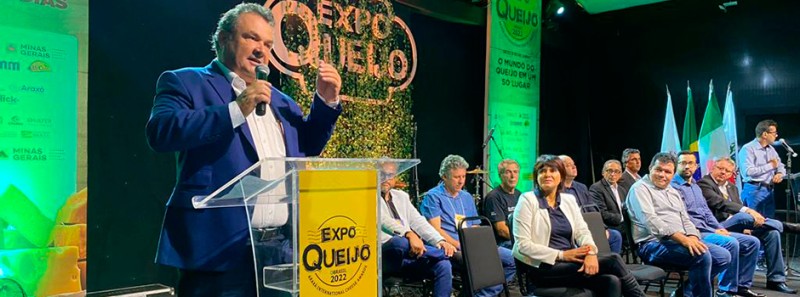Projeto Queijo Minas Legal é lançado durante a ExpoQueijo Brasil 2022, em Araxá
