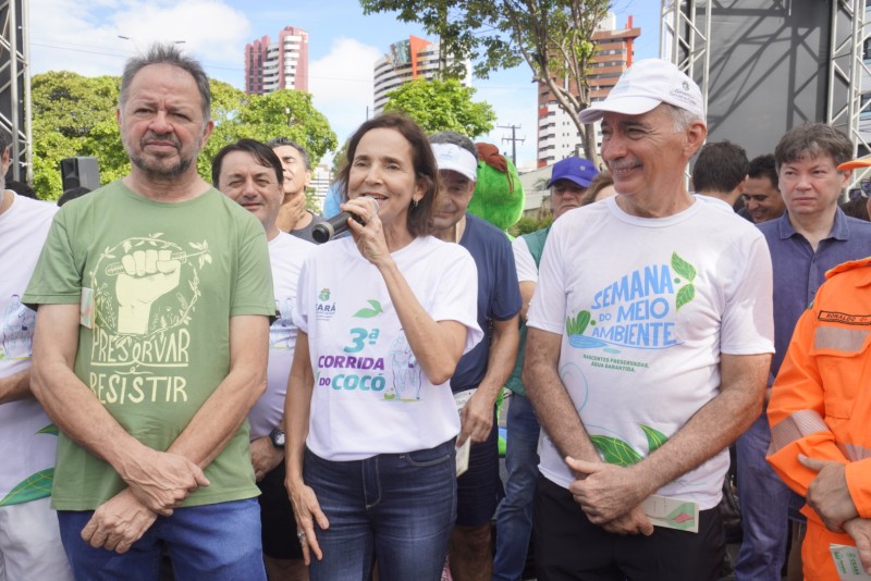 Governadora Izolda Cela recebe comenda “Amigos do Cocó” e anuncia videomonitoramento no entorno do Parque