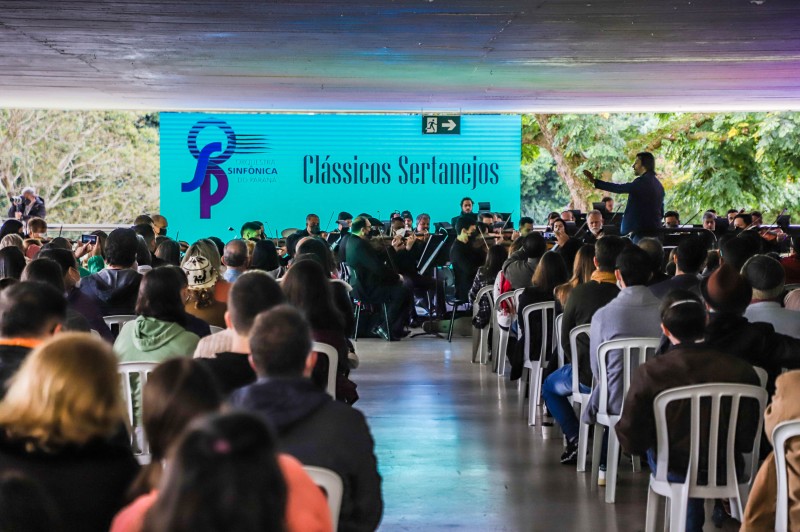 Orquestra Sinfônica reuniu 12 mil pessoas em cinco cidades no concerto Clássicos Sertanejos