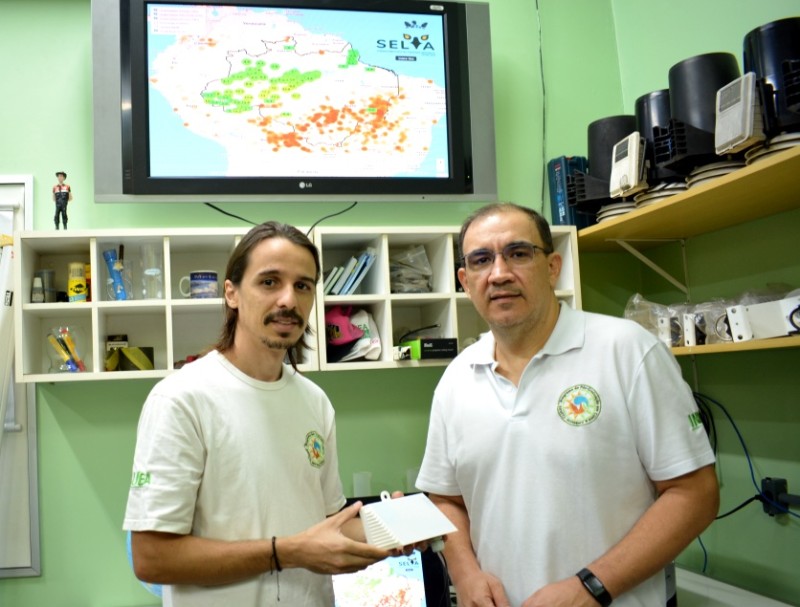 Pioneiro: projeto da UEA cria sistema eletrônico de vigilância sobre poluição do ar e queimadas na Amazônia