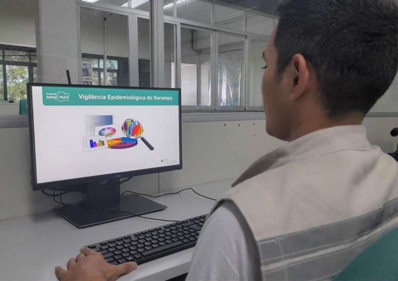 FVS-RCP realiza treinamento virtual sobre Vigilância Epidemiológica do Sarampo no Amazonas