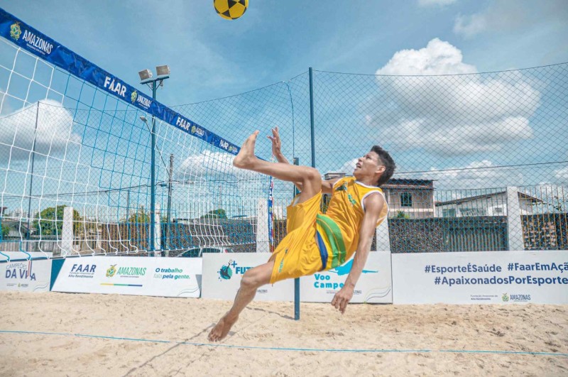 De matrículas abertas, Mais Futevôlei nos Bairros inicia nesta sexta-feira (10/06)