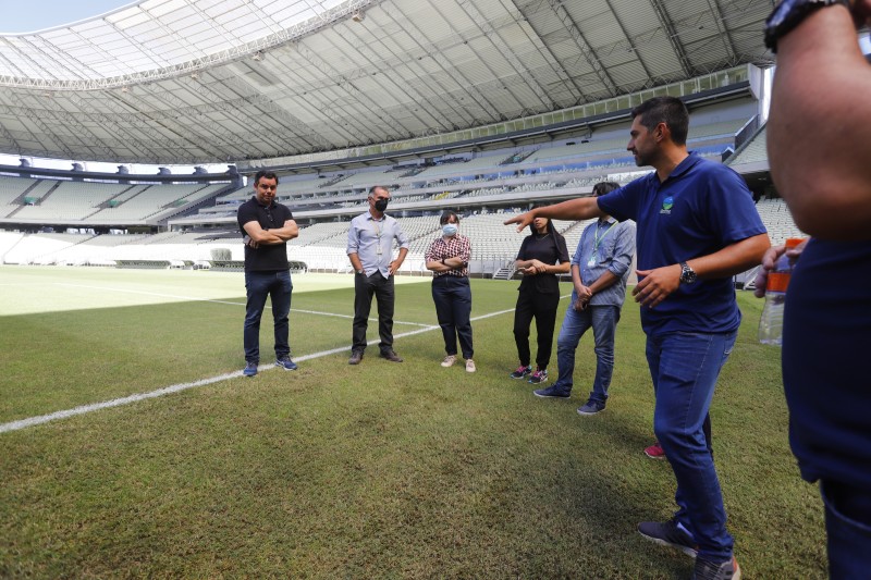 Arena Castelão recebe visita de inspeção da Conmebol