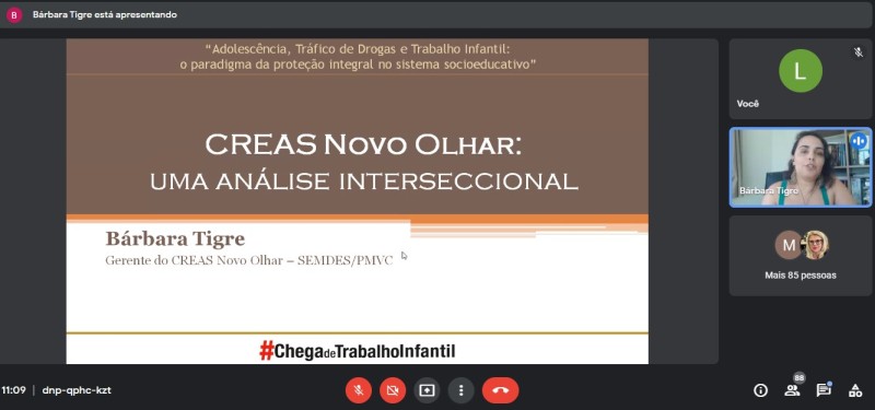 Semdes realizou debate sobre Adolescência, Tráfico de Drogas e Trabalho Infantil