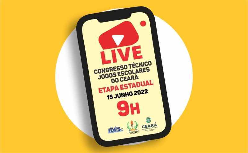 Congresso Técnico dos Jogos Escolares do Ceará – Etapa Estadual será nesta quarta-feira (15)