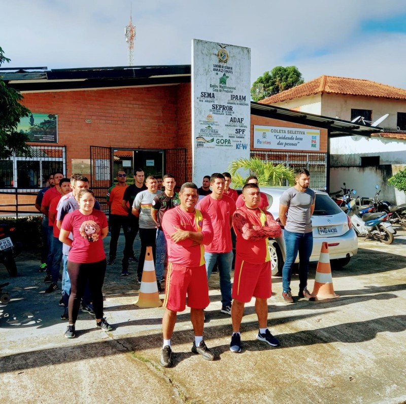 Em Parintins, Ipaam dá apoio ao Curso de Capacitação de Brigadista Florestal