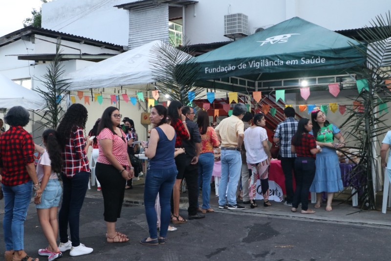 Servidores da Vigilância em Saúde participam de festa junina em comemoração aos 18 anos do órgão